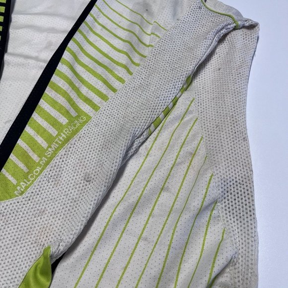 MSR Motocross Racing Jersey Mens XL Long Sleeve NXTAir Green White M5 - Picture 5 of 13